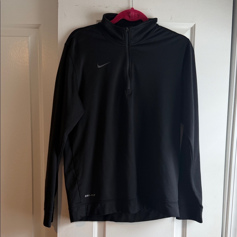 Nike Black Dri-FIT Half-Zip Pullover